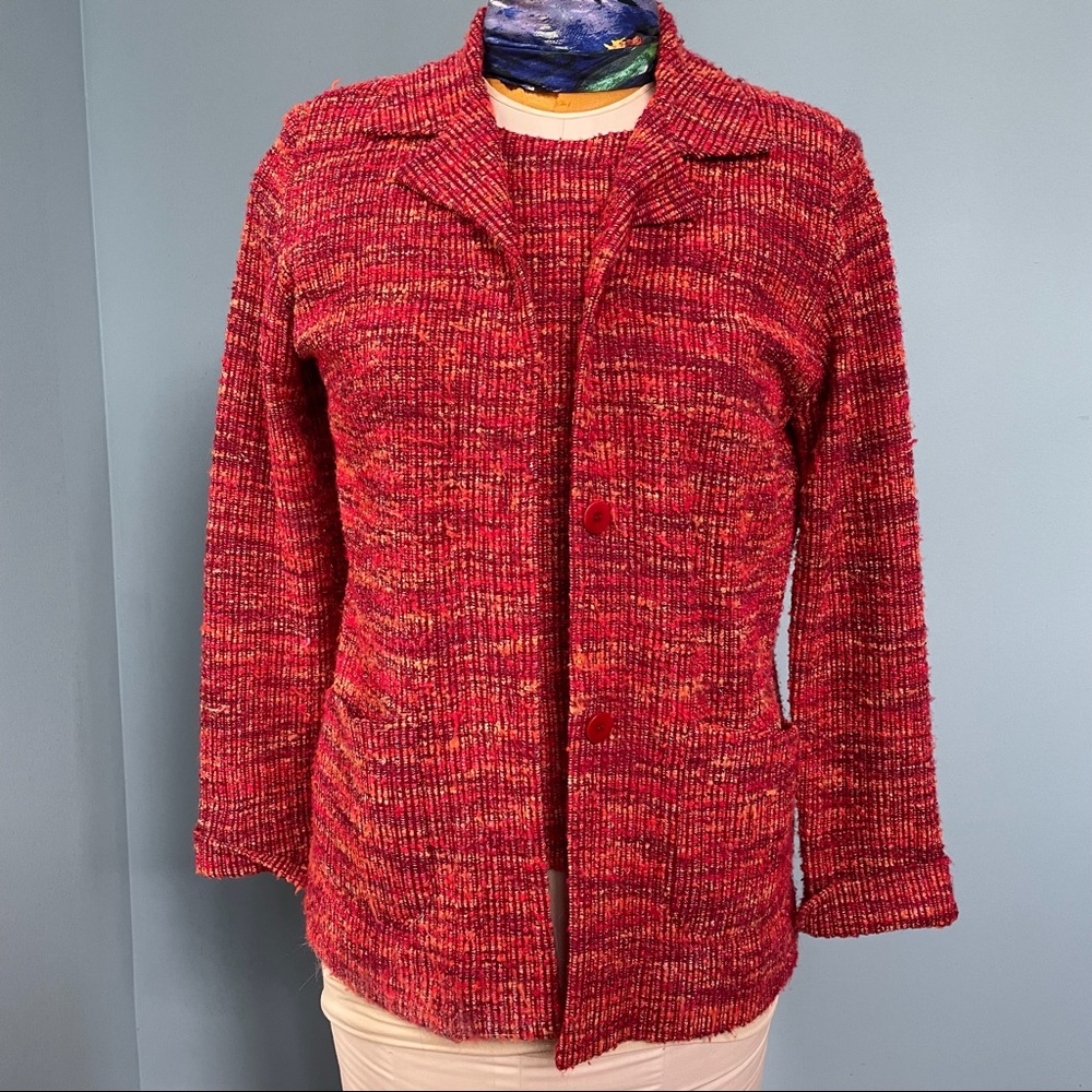 Christiane Kovitz Paris knit sweater set. European size 3.